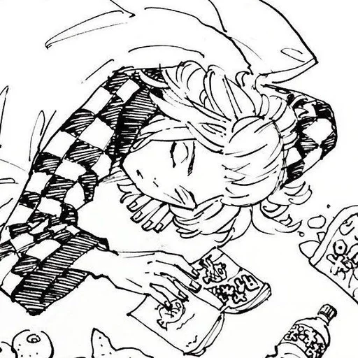 sketch line art drawing