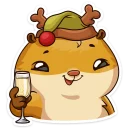 Sticker Новогоднее настроение - 4