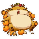 Sticker Новогоднее настроение - 0