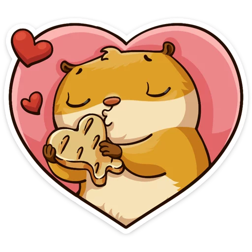 Sticker Влюбленный Сеня - 2