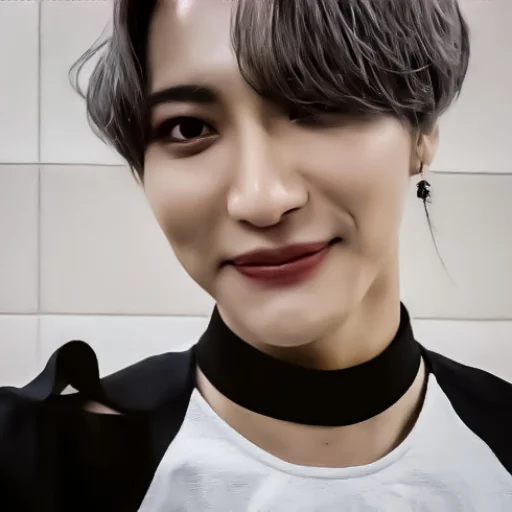 person human face lip