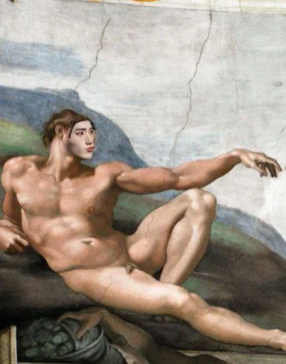 живопись человеческое лицо грудь