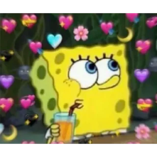 Стикер сердечки - 9