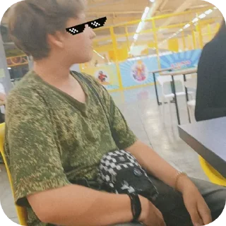 Sticker серега алкаш • @DayStikBot - 8