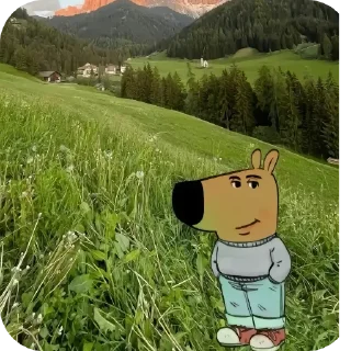 Стикер Больше стиков тут: @stikery4 - 6