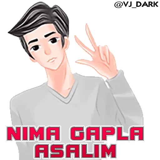 Sticker ❤️SEVGIM❤️  by  @VJ_DarK - 9