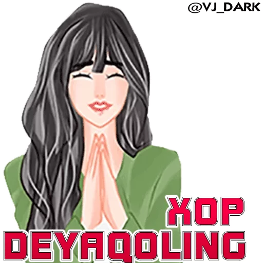 Sticker ❤️SEVGIM❤️  by  @VJ_DarK - 8