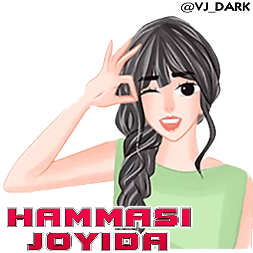 Sticker ❤️SEVGIM❤️  by  @VJ_DarK - 4