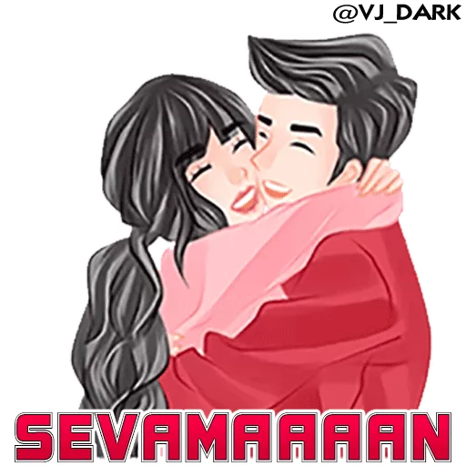 Sticker ❤️SEVGIM❤️  by  @VJ_DarK - 0