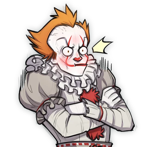 Sticker sewerclown - 1