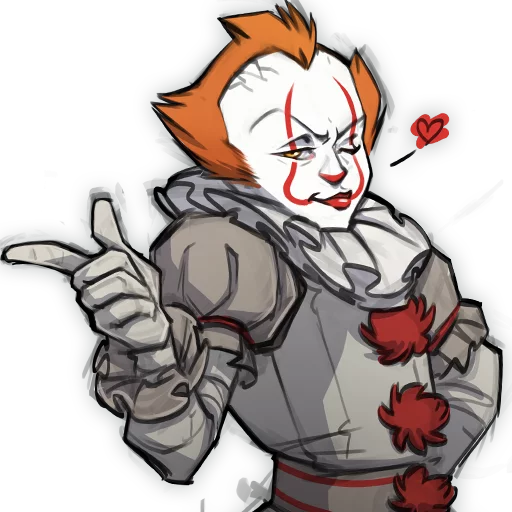 Sticker sewerclown - 1