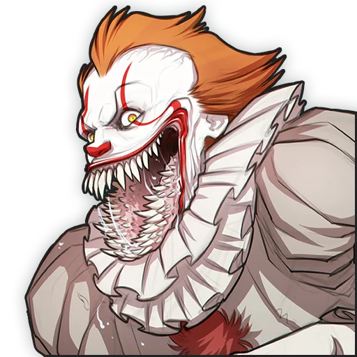 Sticker sewerclown - 1