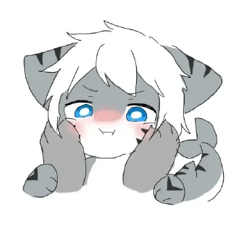 Sticker Тигр акула:) @sozdat_stikery_bot - 5