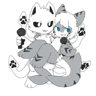 Sticker Тигр акула:) @sozdat_stikery_bot - 3