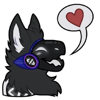 Sticker Shade Protogen - 3