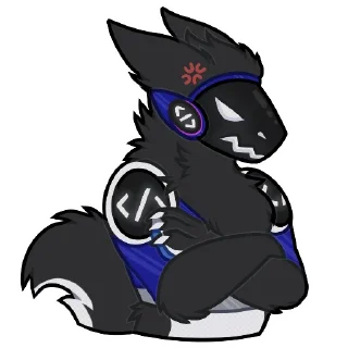 Sticker Shade Protogen - 6