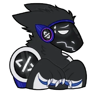 Sticker Shade Protogen - 10