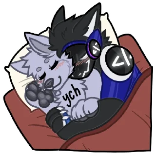 Sticker Shade Protogen - 11