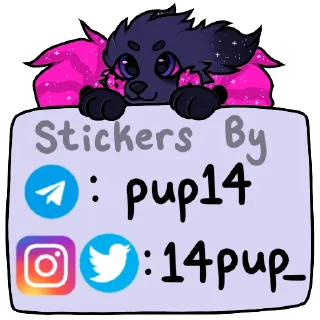 Sticker Shade Protogen - 8
