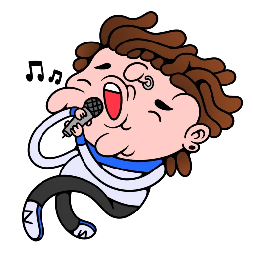 Sticker ShadowPriestok - Евгений Чернявский (brown) - 2