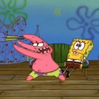 Sticker SpongeBob @BLUESPRIDE - 9