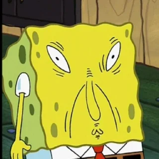 Sticker SpongeBob @BLUESPRIDE - 1