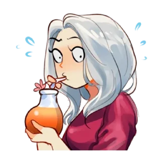 Стикер Шарп-тян - @tg_sticks - 5