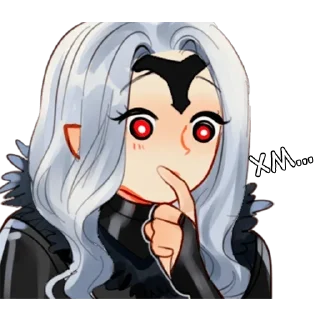 Стикер Шарп-тян - @tg_sticks - 6