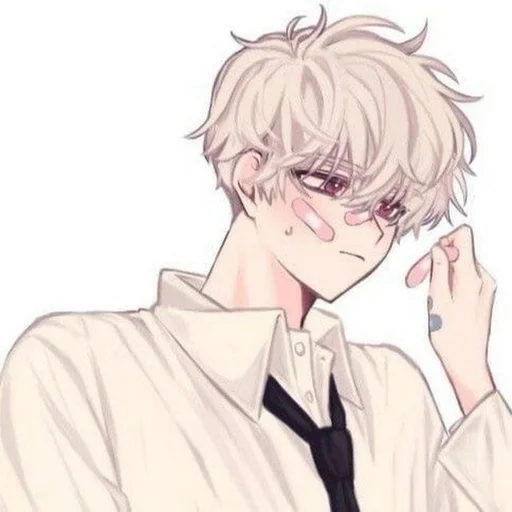 anime sketch human face