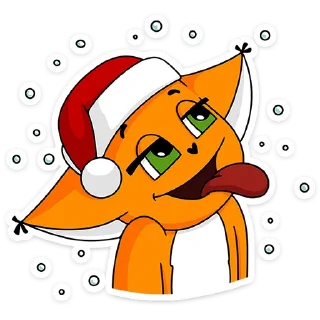 Sticker Новый год с Крошкой Ши (@TgSticker) - 9