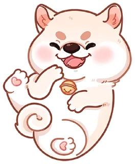 Стикер Шиба без надписей @TgSticker - 6