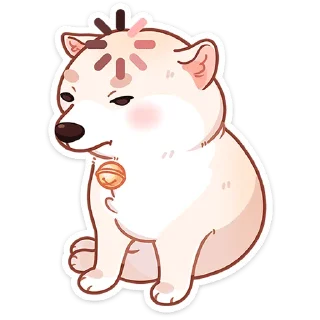 Стикер Шиба без надписей @TgSticker - 7