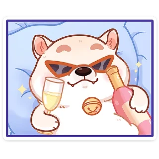 Стикер Шиба без надписей @TgSticker - 0