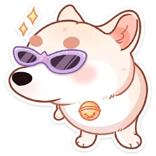Стикер Шиба :: @stickroom - 9
