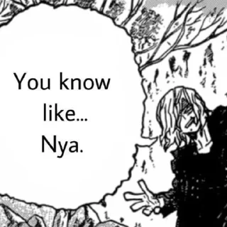 Стикер shigaraki tomura - 2