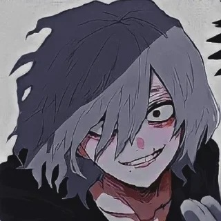 Стикер shigaraki tomura - 7