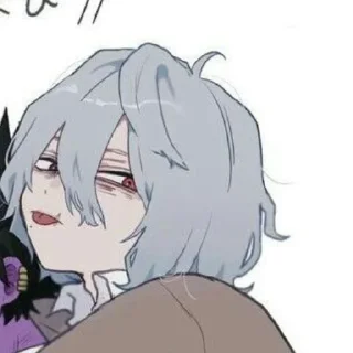 Стикер shigaraki tomura - 8