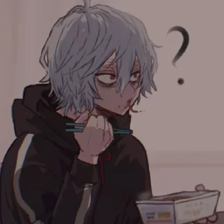 Стикер shigaraki tomura - 9