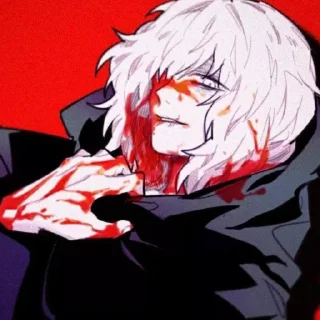 Стикер shigaraki tomura - 4