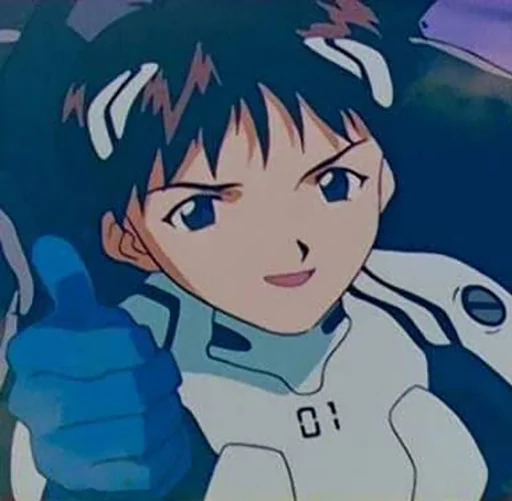 Sticker shinji copo - 0