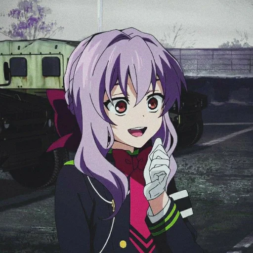 Sticker Shinoa Hiiragi🩰 - 6