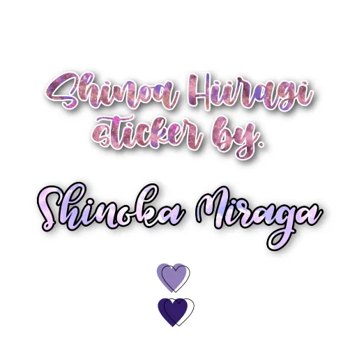Sticker Shinoa Hiiragi🩰 - 5