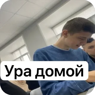Sticker Куда мы лезем - 8