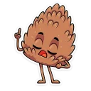 Стикер Шишка Братишка :: @stickroom - 2