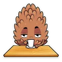 Стикер Шишка Братишка :: @stickroom - 1