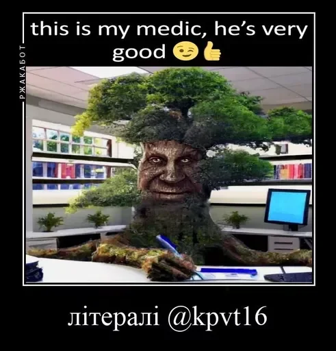 Sticker Шизослав Дрєвоштаб - 2