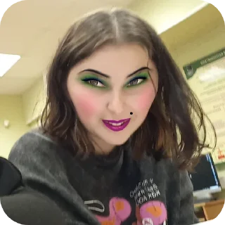 Стикер школьницы🥳 - 4