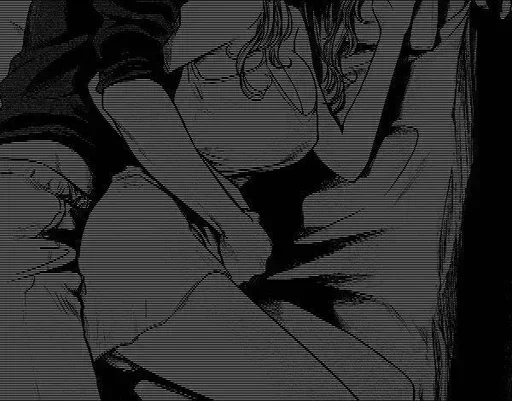 рисование эскиз черно-белый