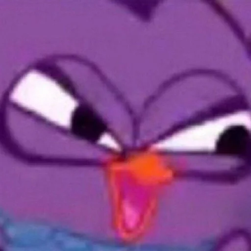 мультфильм эскиз фиолетовый