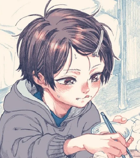 аниме эскиз рисование